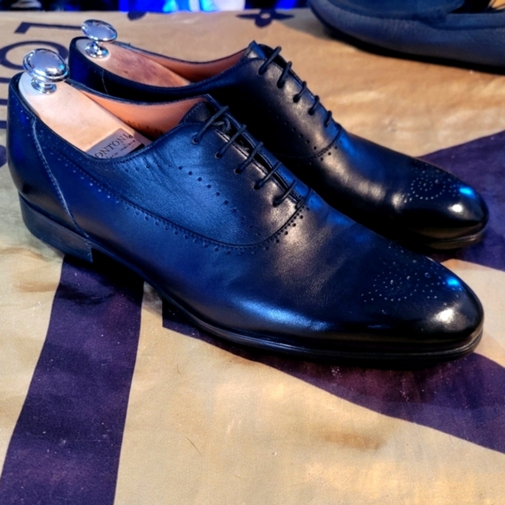 Santoni Balmoral Oxfords